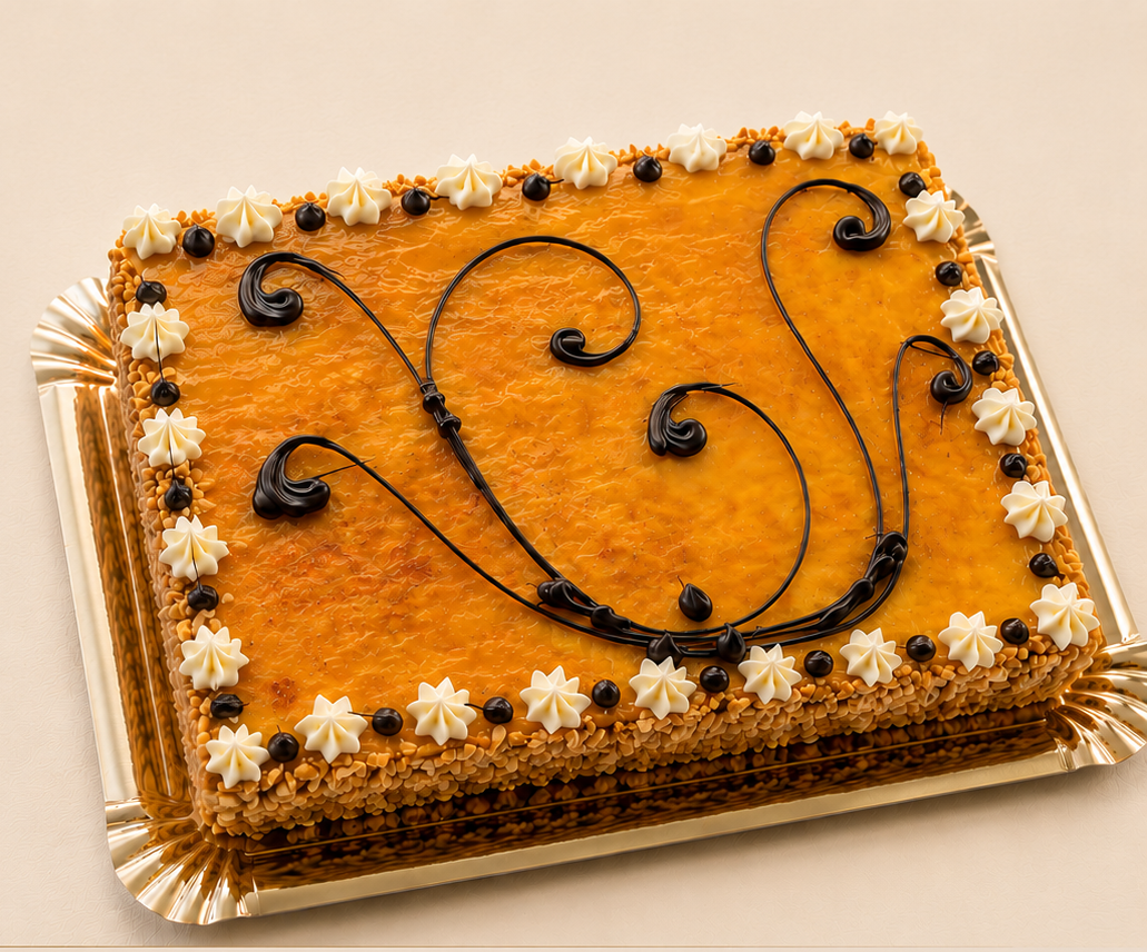 la mejor tarta de hojaldre con crema