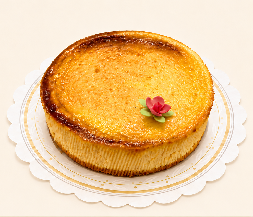 la mejor tarta de queso cremosa al horno